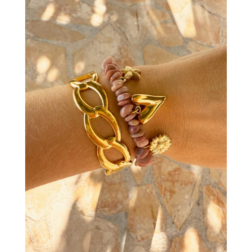 Armparty bangle en bedelarmband
