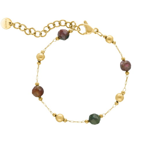 Armband kralen mix goudkleurig