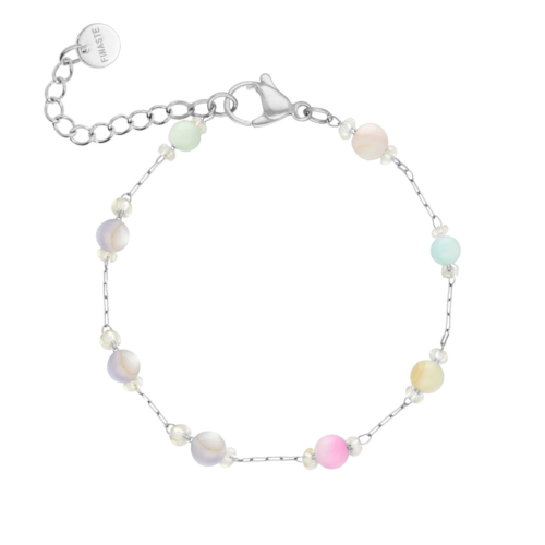Armband pastel kraaltjes