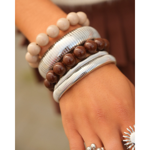 Bangle met stretch medium