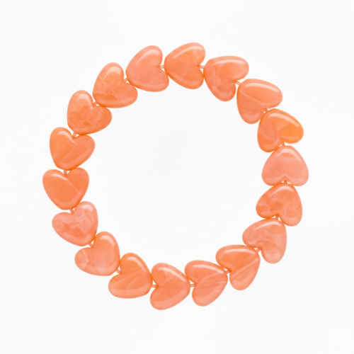 Bangle armparty met hartjes