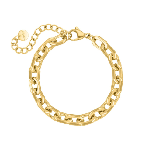 Schakelarmband the one goudkleurig