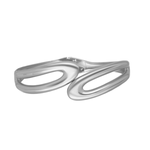 Trending drop bangle zilver