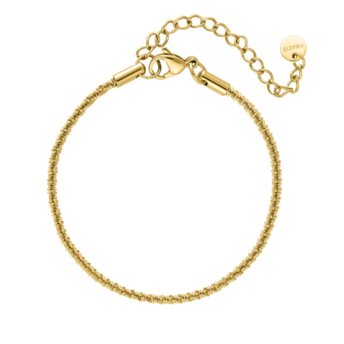 Armband gedraaide chain goudkleurig