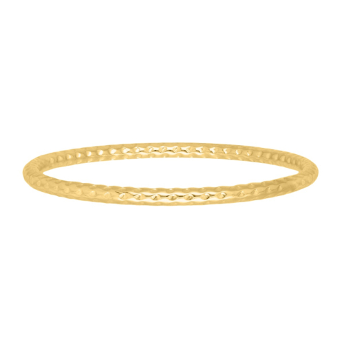 Bangle vintage goudkleurig