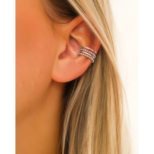 Stacked ear cuff