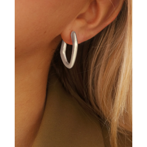 Organic curve oorbellen