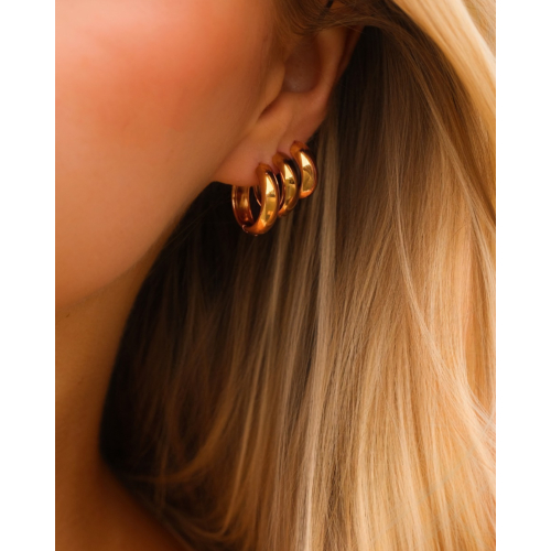 Musthave oorringetjes set goudkleurig