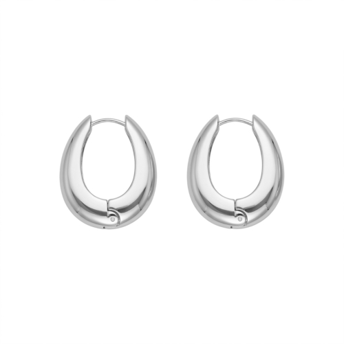 Chunky oorringen teardrop