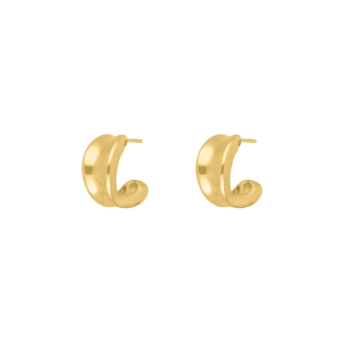 Chunky hoops goud