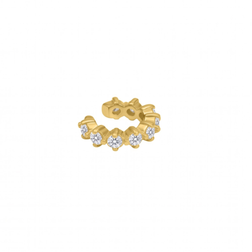 Ear cuff met steentjes