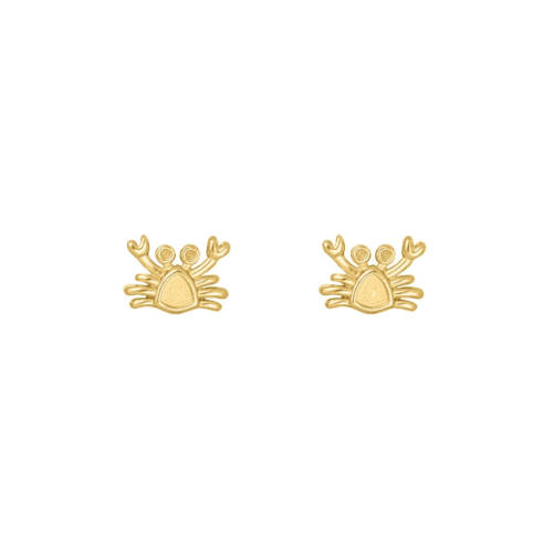 gouden vintage hartjes oorbellen