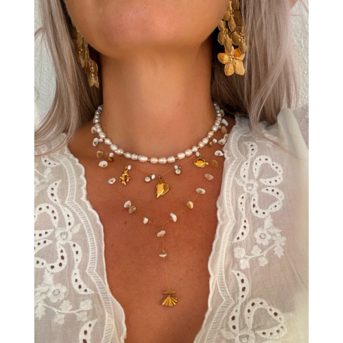 Musthave ketting shell goudkleurig