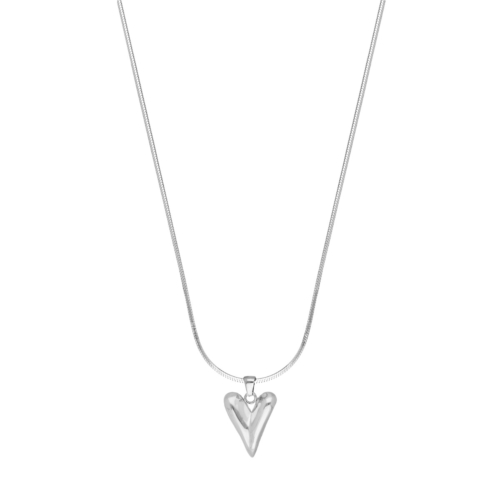 Flower necklace fall goudkleurig