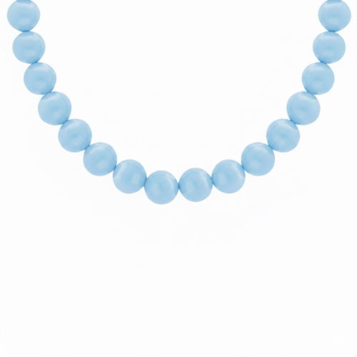 Gouden en blauwe kettingen