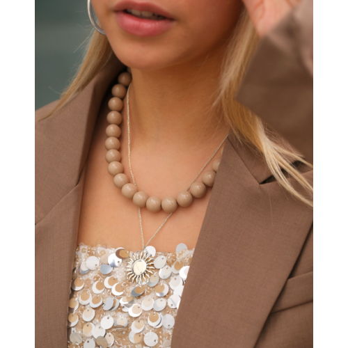 Ketting met zonnetje statement