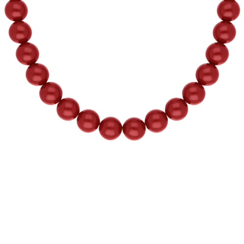 Kralen ketting rood