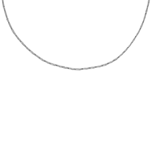 Minimalistische ketting met twist