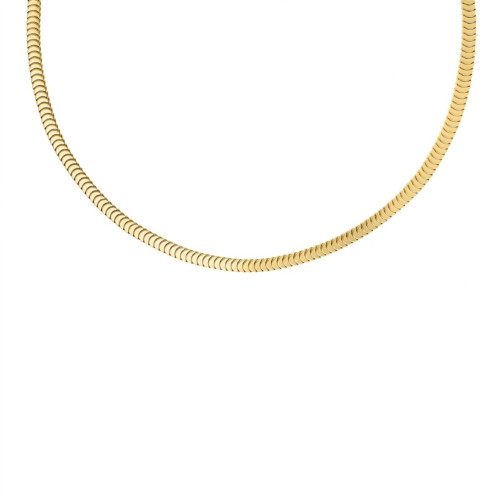 Schakelketting cube goudkleurig
