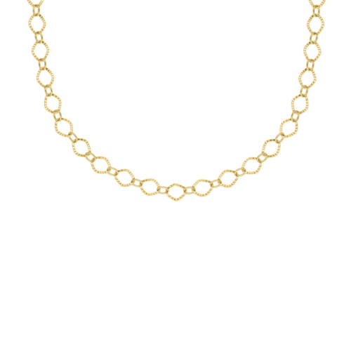 Chain ketting trendy goudkleurig