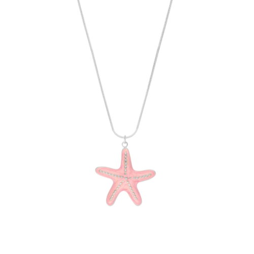 Ketting met roze zeester