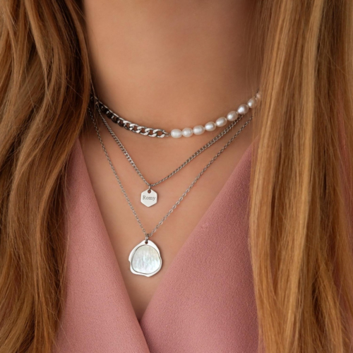 Ketting parelmoer