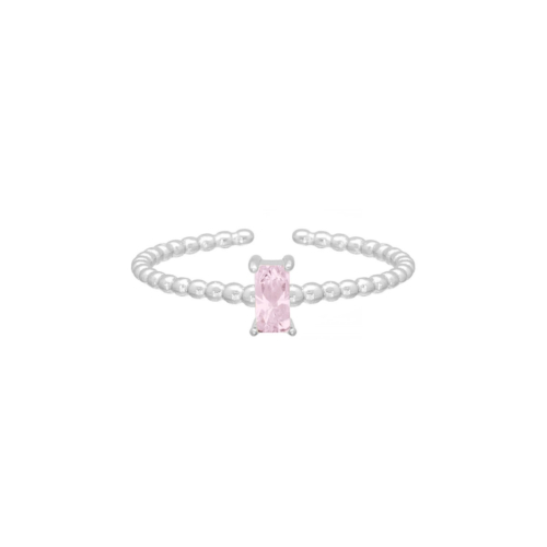 Influencer ring glam roze