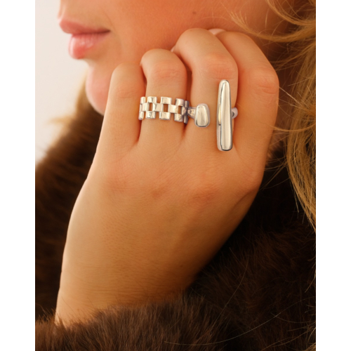 Minimalistische ring open