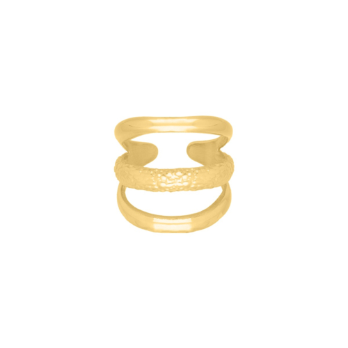 Ring triple goud