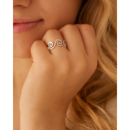 Swirl ring