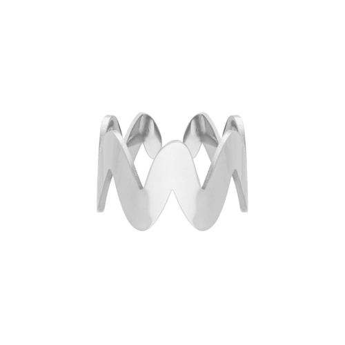 Trending zigzag ring