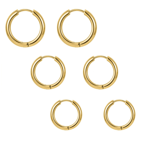 Musthave oorringetjes set goudkleurig