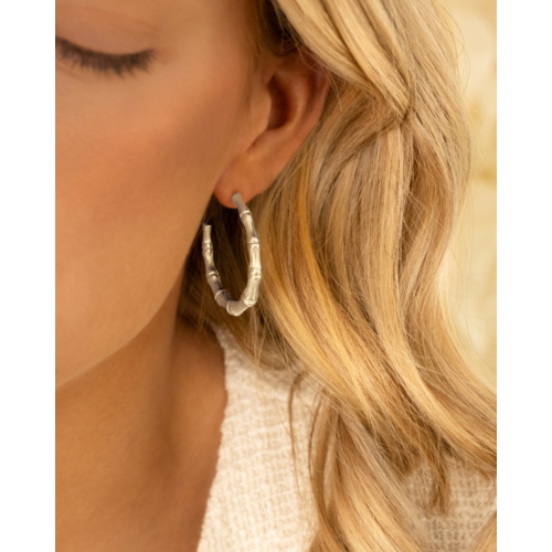 Oorbellen bamboo chic