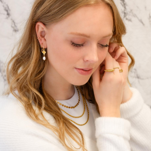 Ear cuff goud kleurig