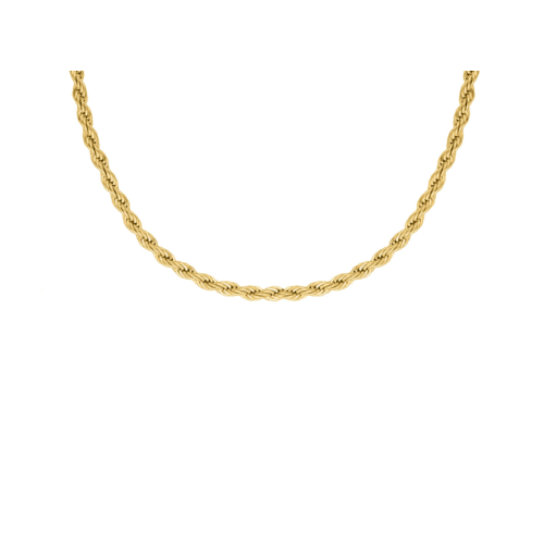 Gouden gedraaide ketting