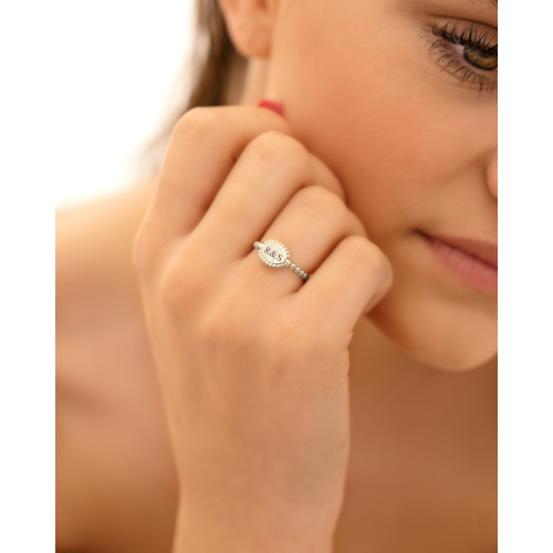 Vintage Initial Ring