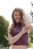 Influencer draagt zilveren dubbele bangle