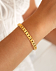 Gouden chain bangle