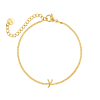 Zeester armband goudkleurig