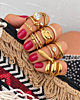 gouden ringen combinatie