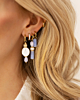 blauwe oorbellen combinatie