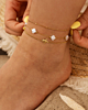 gouden enkelbandjes combinatie