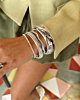 Armparty bangles zilver