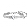 Snake armband hartje