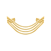 Gouden bangle golvend