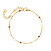 Armband dots mix goudkleurig