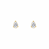 Stud oorbellen sparkle drop goldplated