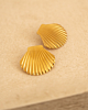 Gouden mermaid oorbellen