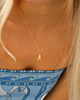 Gouden ketting met ster