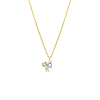Ketting met steentjes goudkleurig